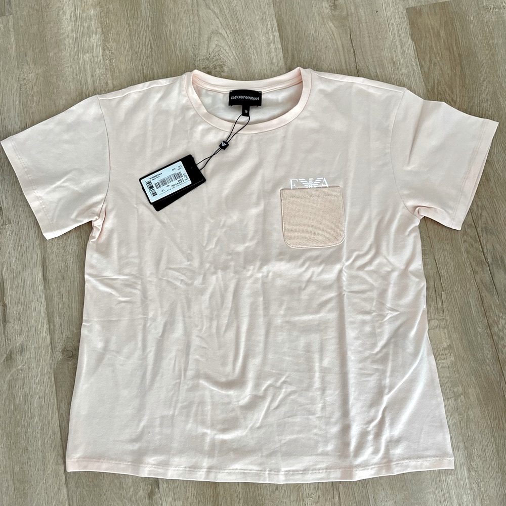 Emporio Armani T-shirt Tee Top sz EU38 NWT‎